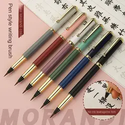 Pinceles para caligrafía de pelo suave profesionales principiantes