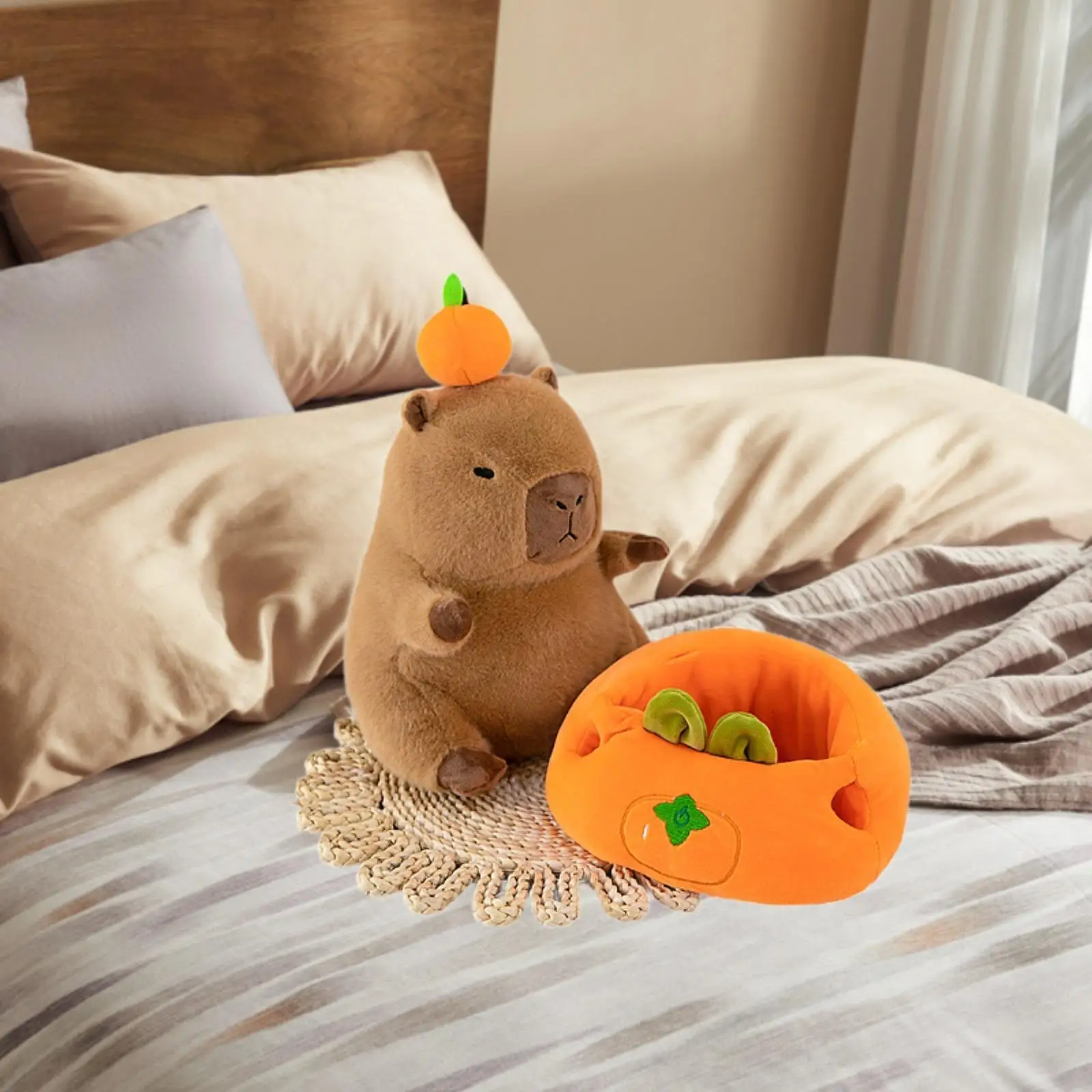Peluche de capibara suave para habitación infantil, regalo