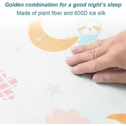Empapador de algodón impermeable y plegable para bebé