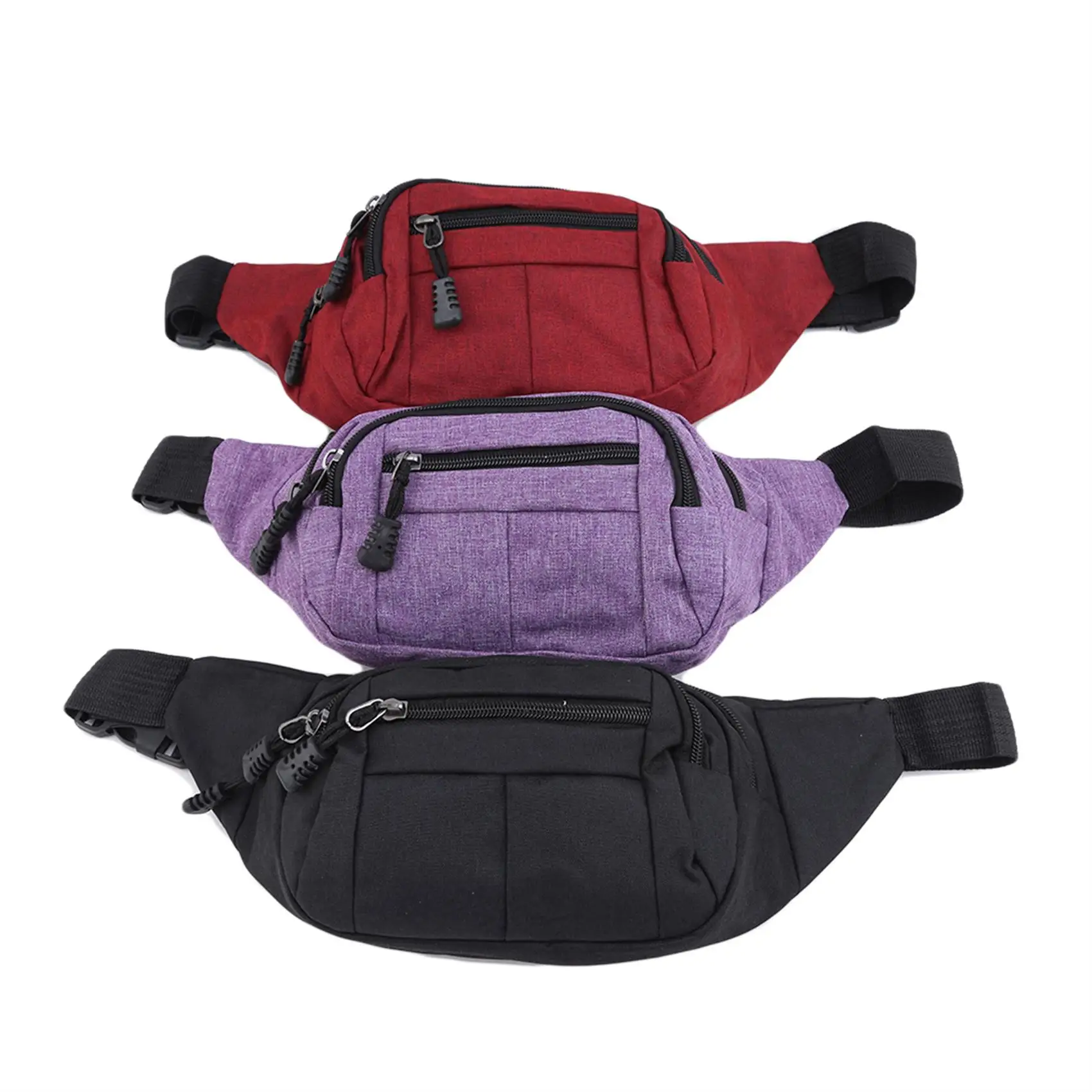 Bolsa de deporte impermeable tipo banana cruzada unisex