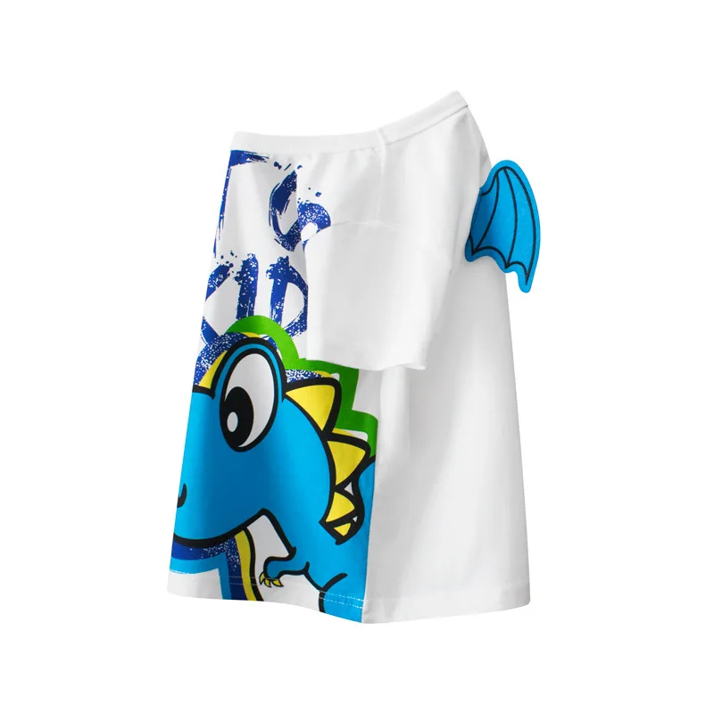 Camiseta sin mangas de algodón para niños – Estilo dinosaurio - imagen 2