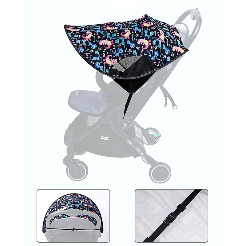 Parasol universal para cochecito con protección UV - Accesorio - imagen 3