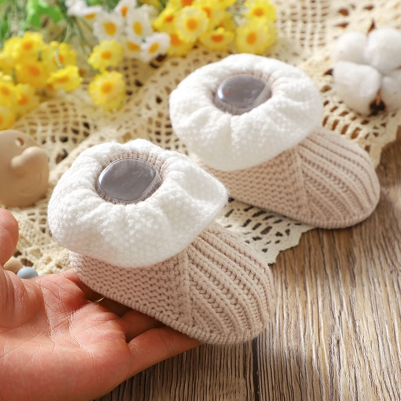 Botines bebé antideslizantes suaves para recién nacido - imagen 3