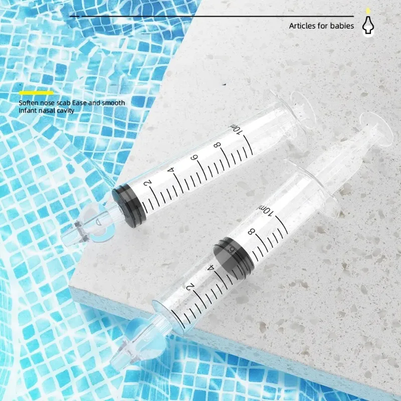 Aspirador nasal para bebé con jeringa limpiadora - imagen 5