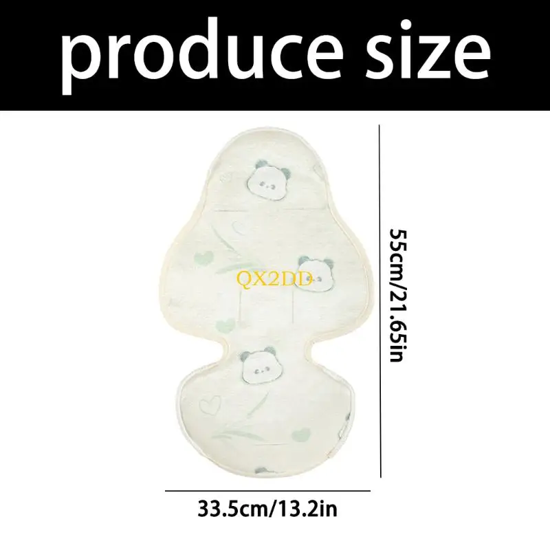 QX2D Cojín suave para cochecito de verano: piel ventilada y cómoda - imagen 5