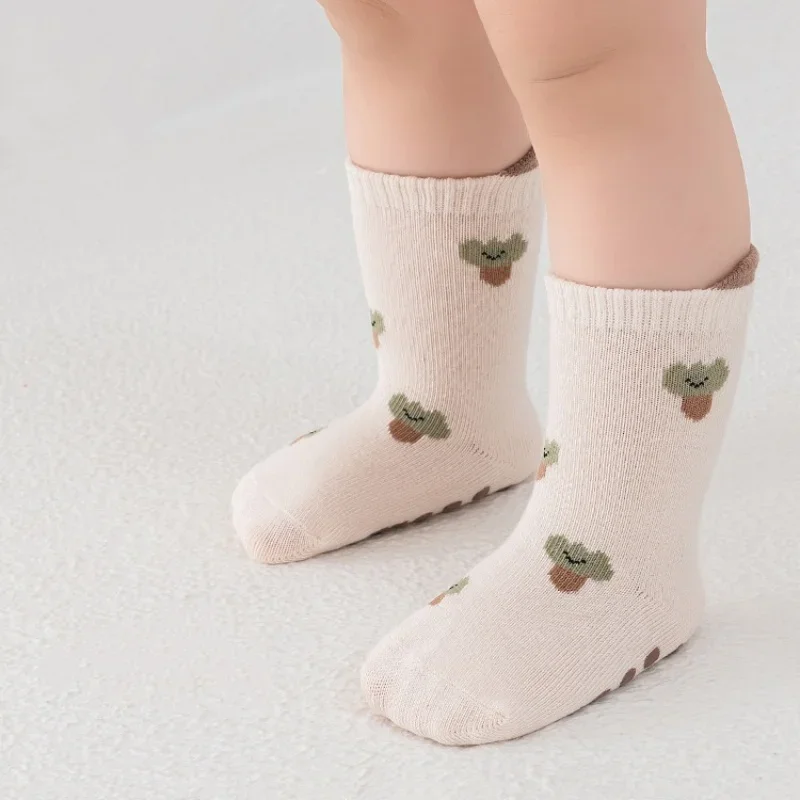 Calcetines antideslizantes para bebé de andar en casa, transpirables - imagen 3