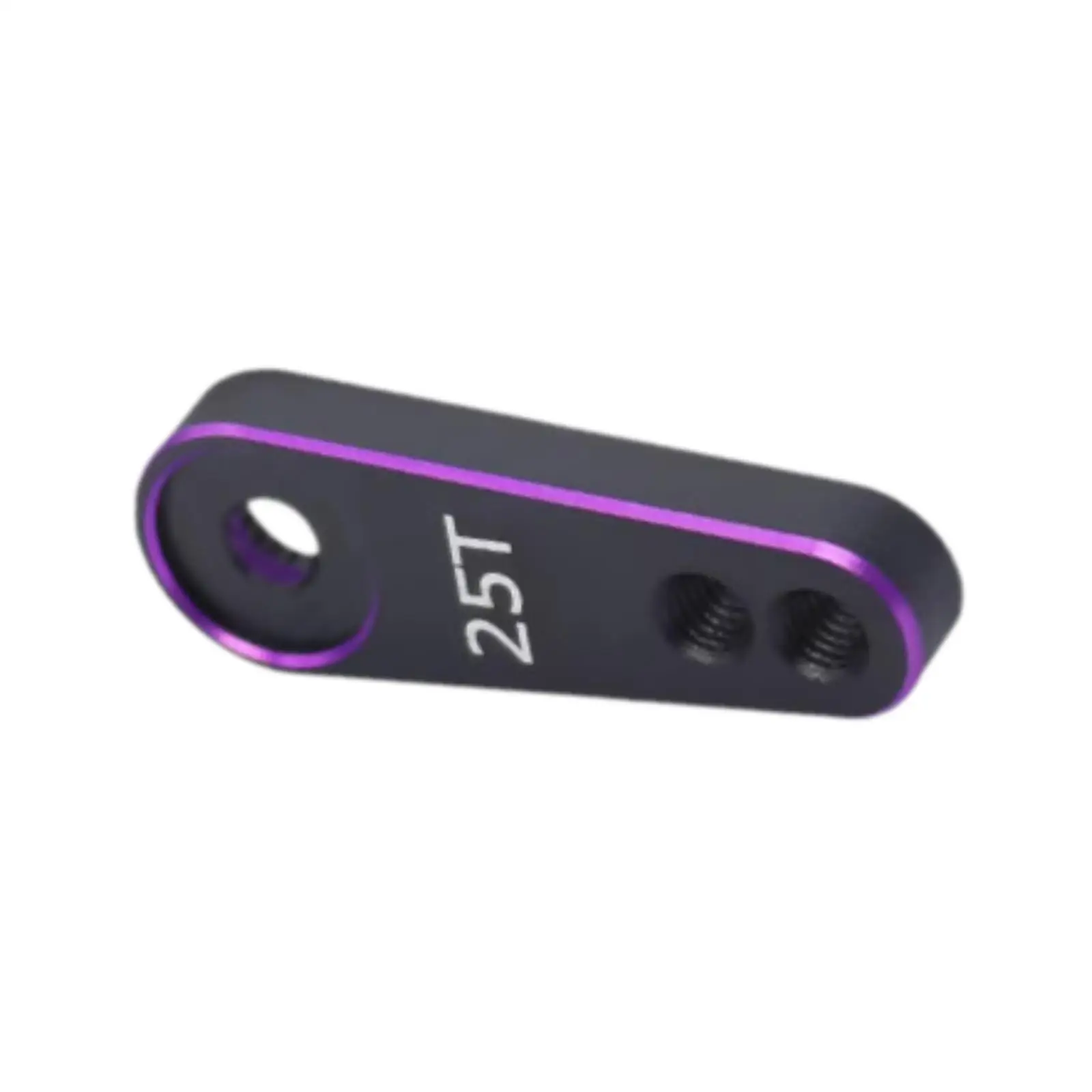 Brazo de servo metálico RC negro y violeta para camiones - imagen 5