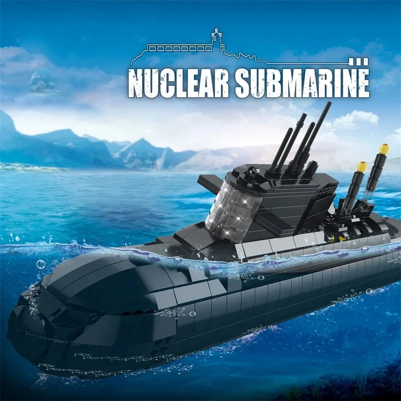 Bloques de Construcción Submarino para Niños Juego Educativo