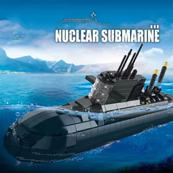 Bloques de Construcción Submarino para Niños Juego Educativo