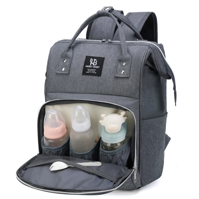 Mochila maternal impermeable con USB – Gran capacidad - imagen 2
