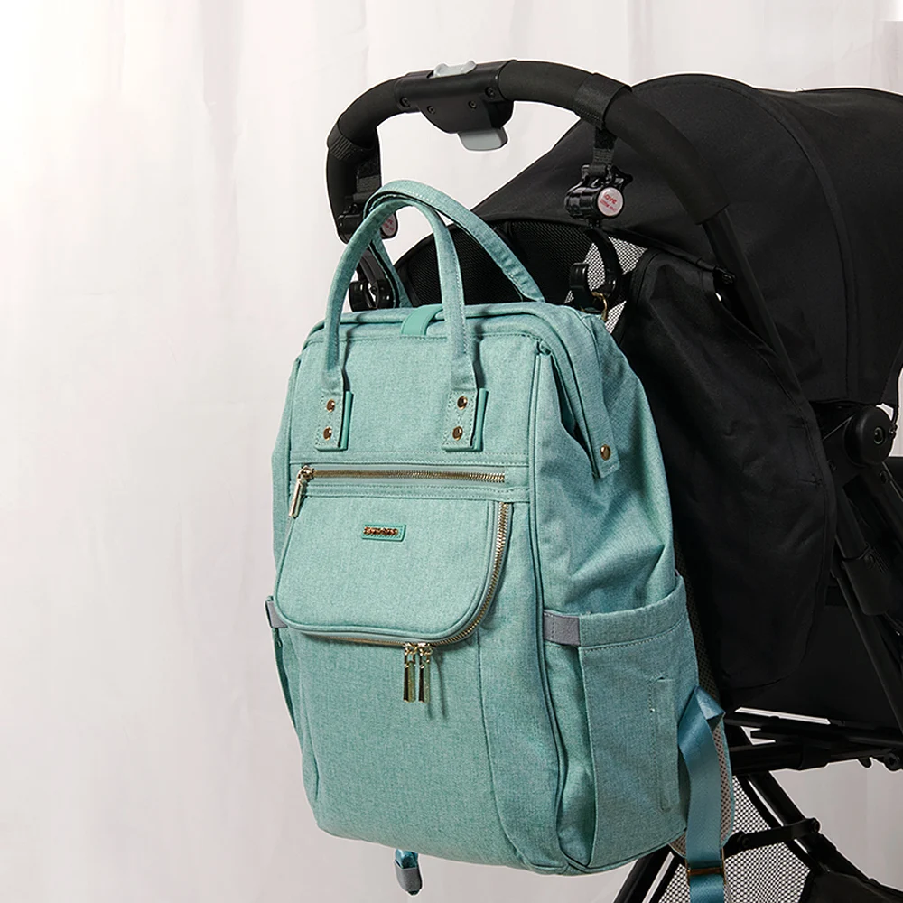 Sunveno Bolsa de pañales con cambiador – Mochila práctica para viajes - imagen 5