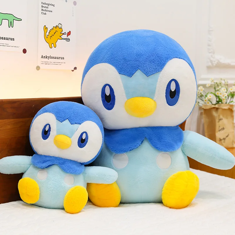Peluche Piplup Pokémon, pingüino gigante de dibujos animados
