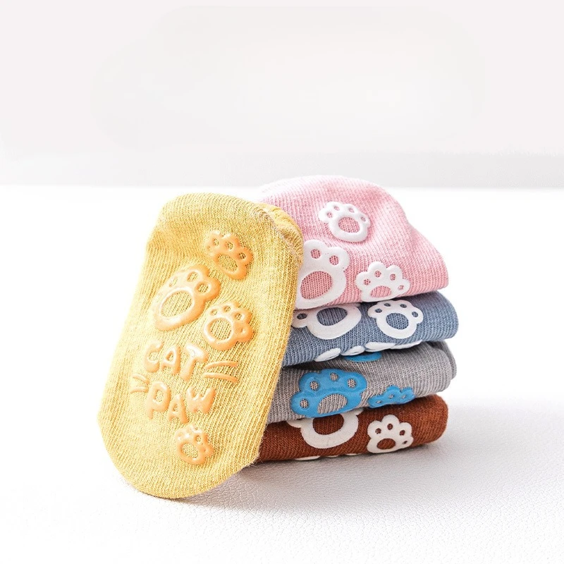 Calcetines antideslizantes finos de verano para bebé con suela blanda - imagen 4