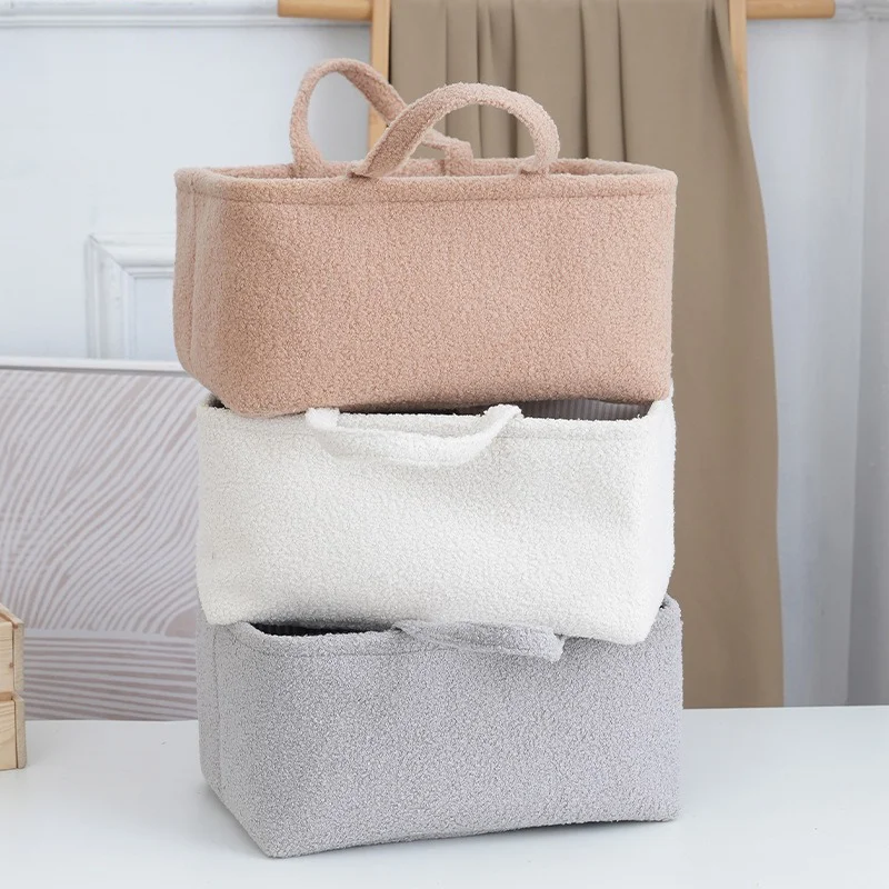 Bolsa de pañales de felpa PANGDUBE, organizador para bebés