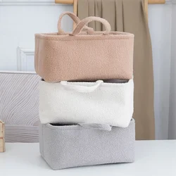 Bolsa de pañales de felpa PANGDUBE, organizador para bebés