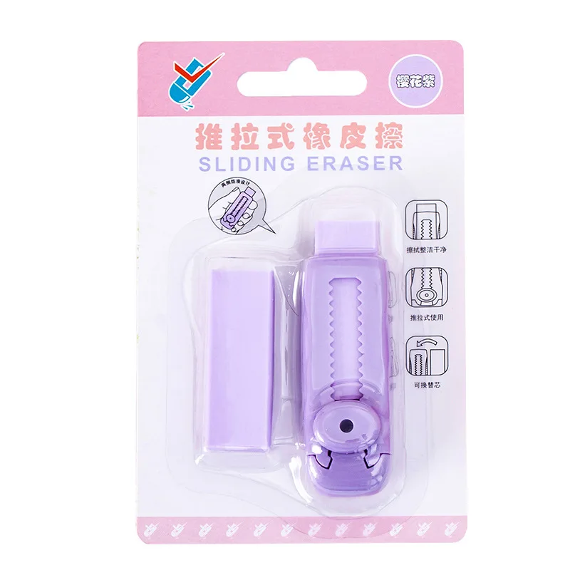 Borrador retráctil deslizable para clase – borrado limpio sin manchas - imagen 2