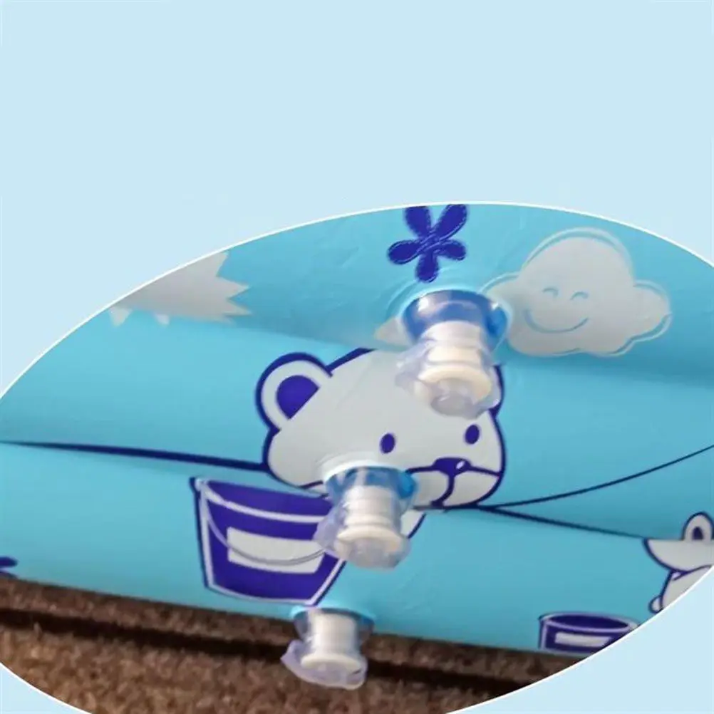 Bañera inflable para bebés antideslizante con dibujos animados - imagen 4