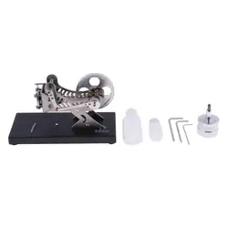 Motor Stirling micro térmico de metal, juguete científico para niños