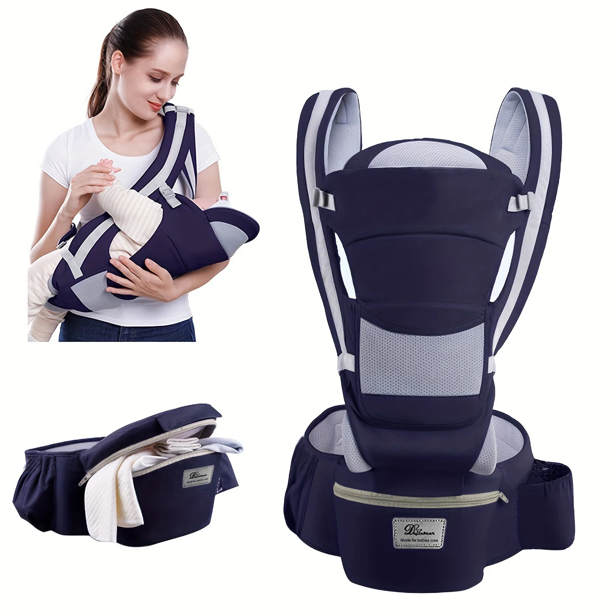 Hipseat – Portabebés ergonómico frontal para bebé