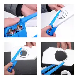 Cortador espuma poliestireno con cable calefactor eléctrico