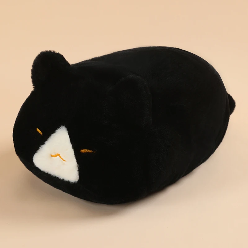 Almohada peluche de gato suave para dormir y decorar - imagen 2