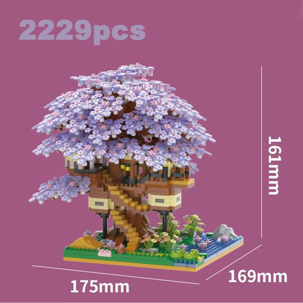 Casa de construcción rosa de micropartículas para niños - imagen 2