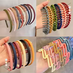 Diadema infantil mate esmerilada estilo coreano