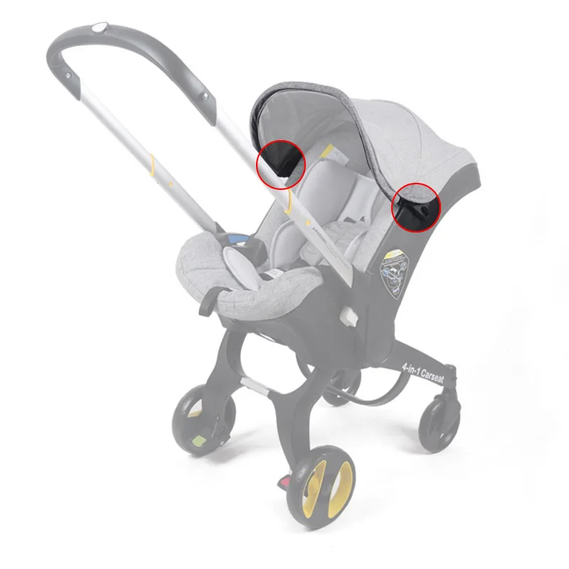 Abrazadera universal para toldo de cochecito – Protector solar infantil - imagen 5