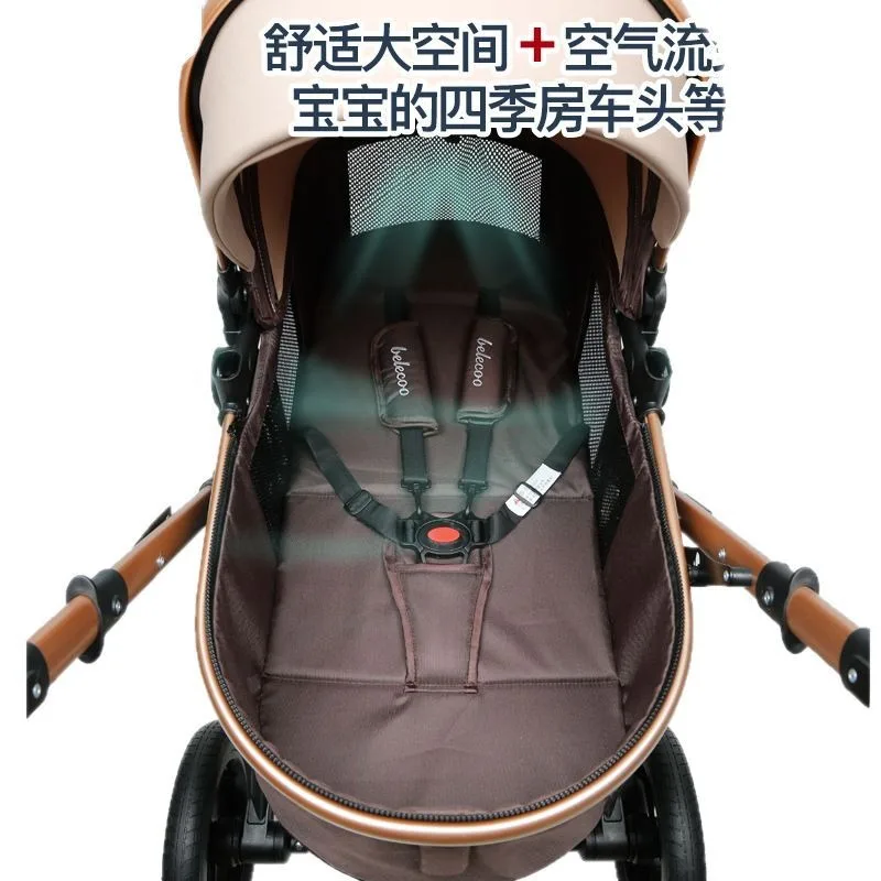 Cochecito plegable ultraligero reclinable para viajes - imagen 2