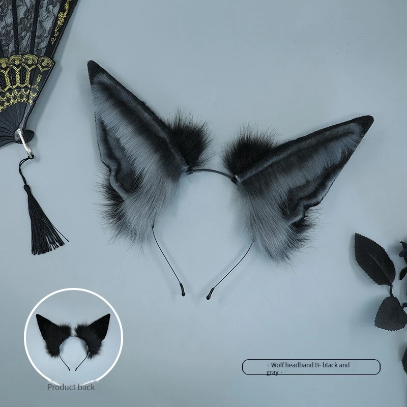 Diadema lobo barbudo para niños Accesorio para Halloween - imagen 3