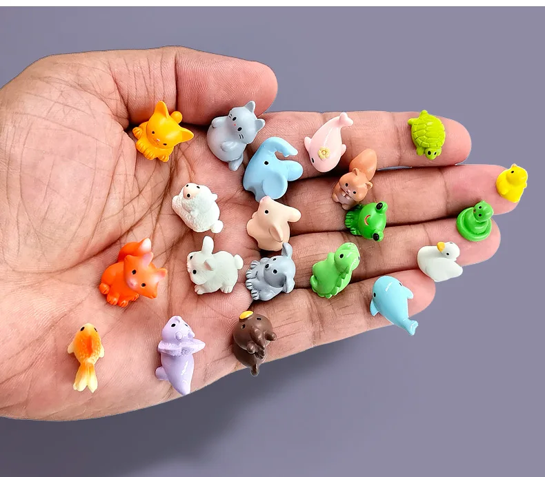 Colección de mini animales