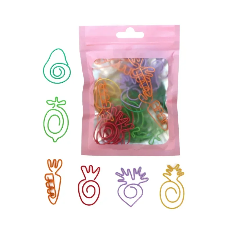 Clips de papel decorativos infantiles – Marcapáginas para álbumes