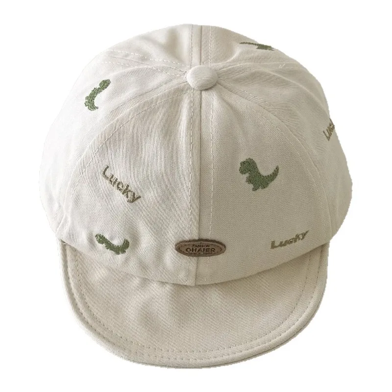 Gorra de béisbol para bebé con dinosaurios y visera solar - imagen 3