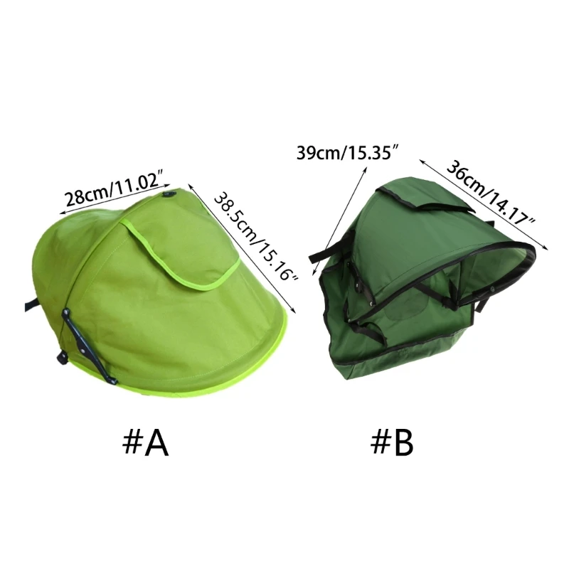 Parasol para cochecito bebé con protección solar - imagen 5
