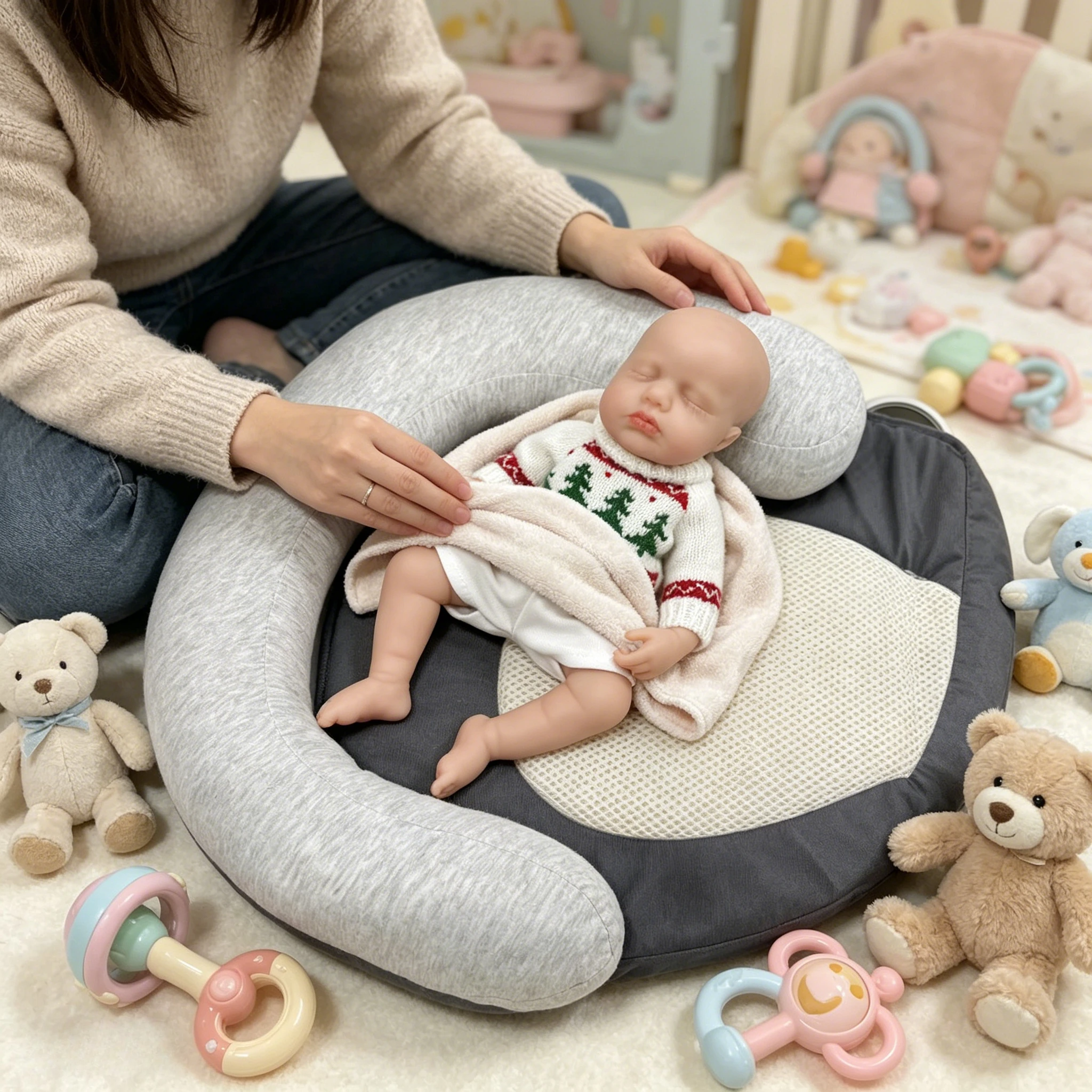 Muñeca reborn Loulou de silicona platino, tacto 3D realista - imagen 2