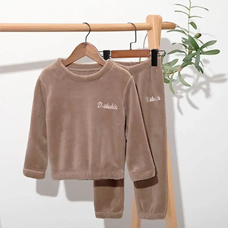 Pijama de franela suave y cálida para invierno adolescentes - imagen 2