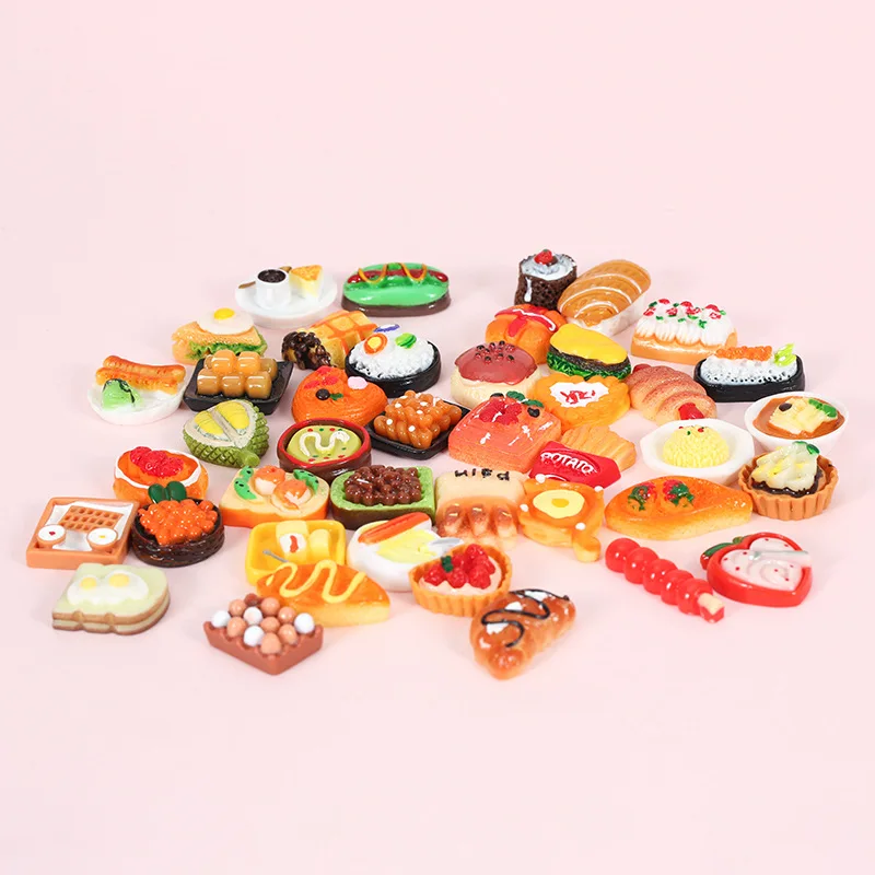 Comida de imitación en miniatura para casa de muñecas - imagen 3