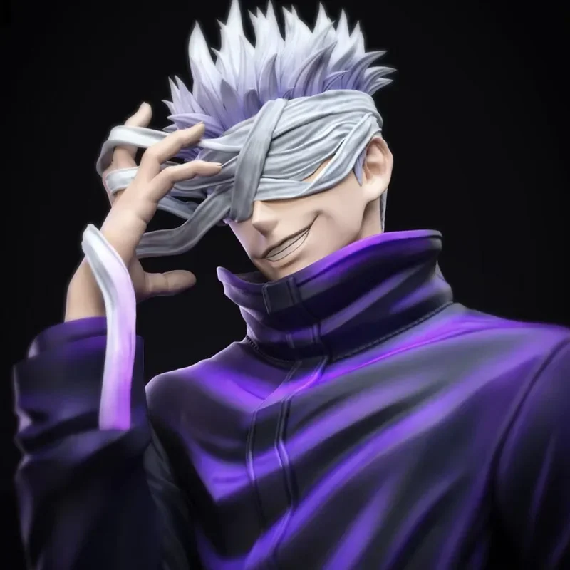 Figura de acción Satoru Gojo Jujutsu Kaisen para escritorio