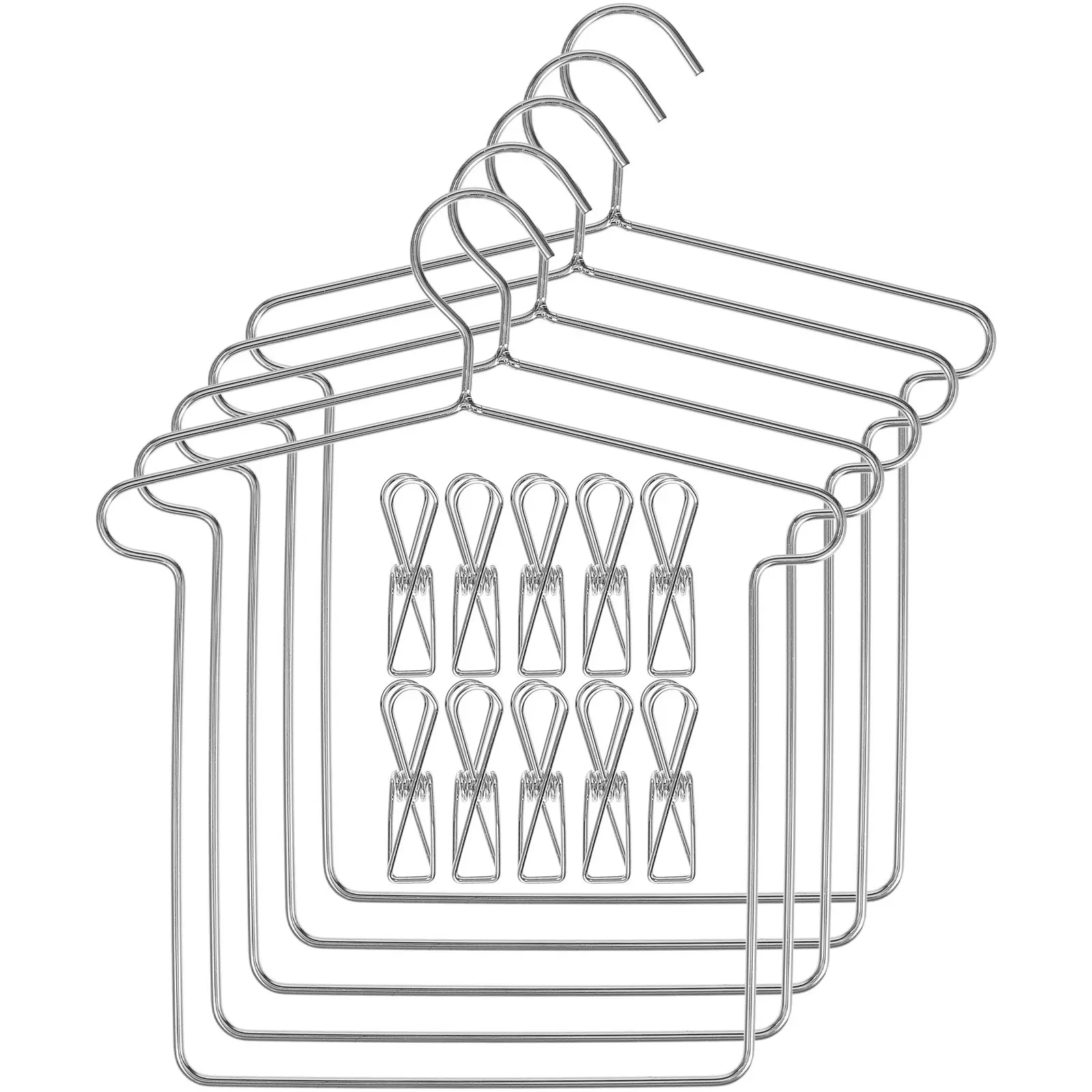 Perchas para ropa de bebé en hierro, organizadoras del armario - imagen 4