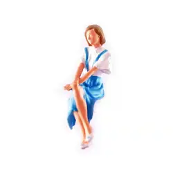 Figuras de resina en miniatura realistas para manualidades