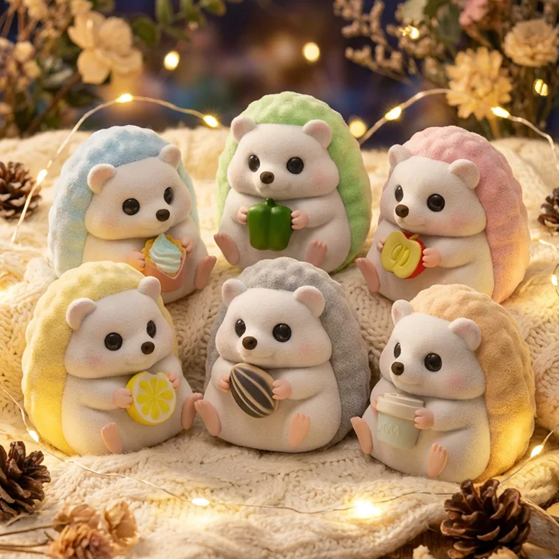 Caja sorpresa Hedgehog Foodie con figuras de erizos para regalo - imagen 3