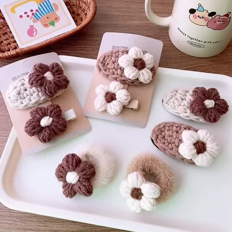 Pinzas decoradas para el pelo infantil