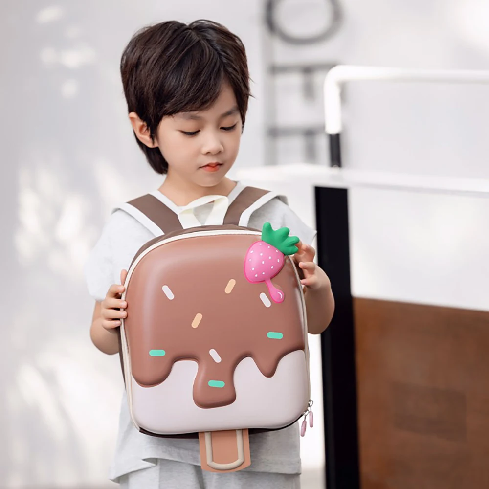Mochila infantil paleta de helado pastel para uso diario preescolar - imagen 5
