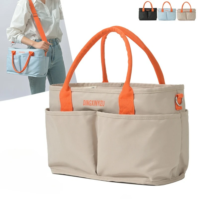 Bolso cambiador con ganchos para cochecito y bandolera cruzada - imagen 4