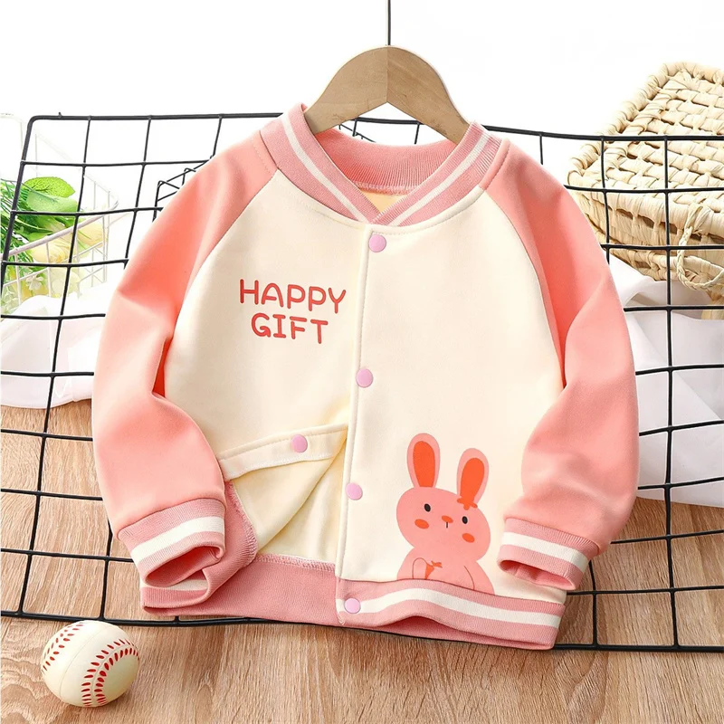 Chaqueta acolchada infantil de béisbol con dibujos para entretiempo - imagen 4