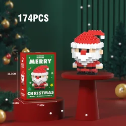 Bloques de construcción navideños para niños: juguetes de montar
