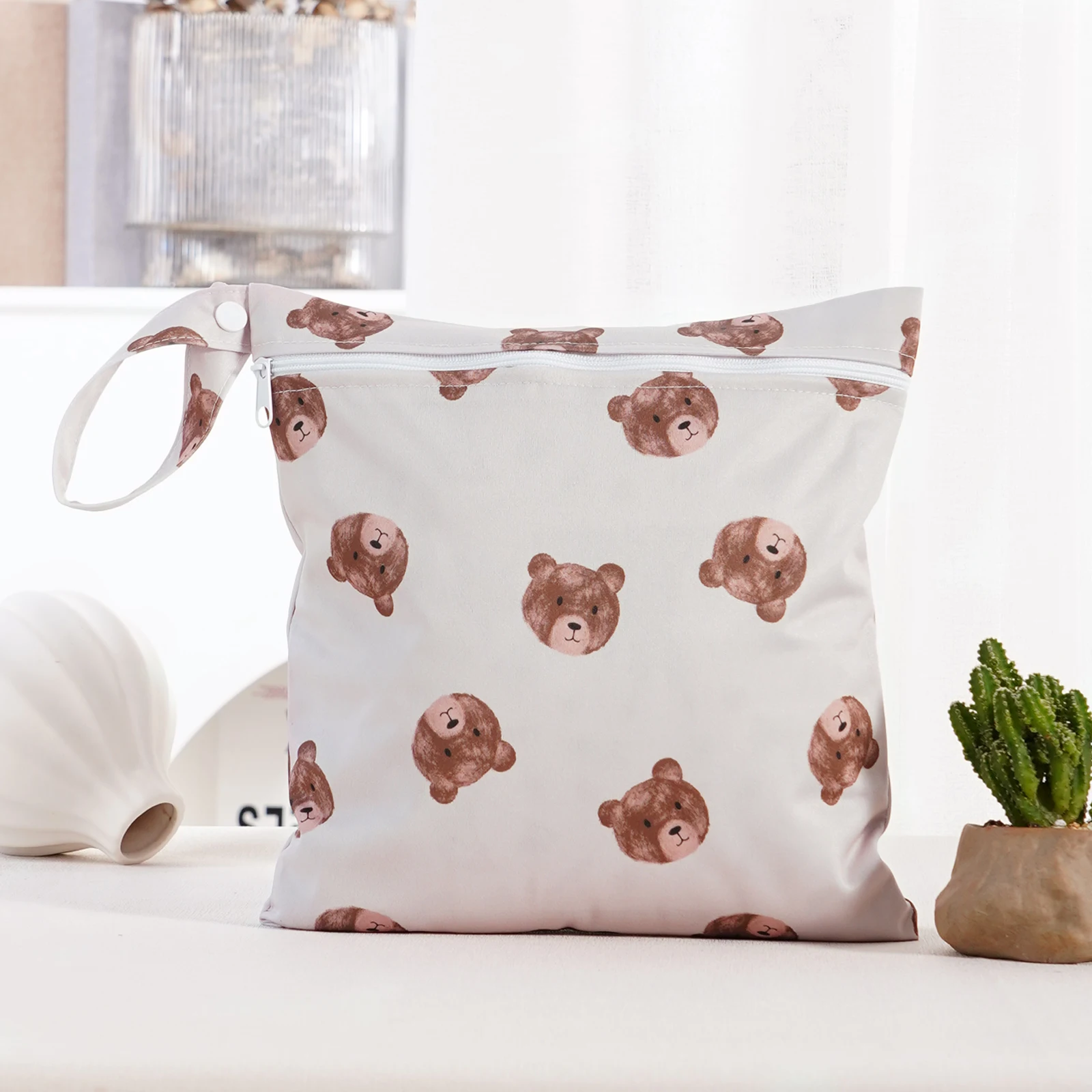 HappyFlute Bolsa de Panales Impermeable con Cremallera 26x27cm - imagen 3