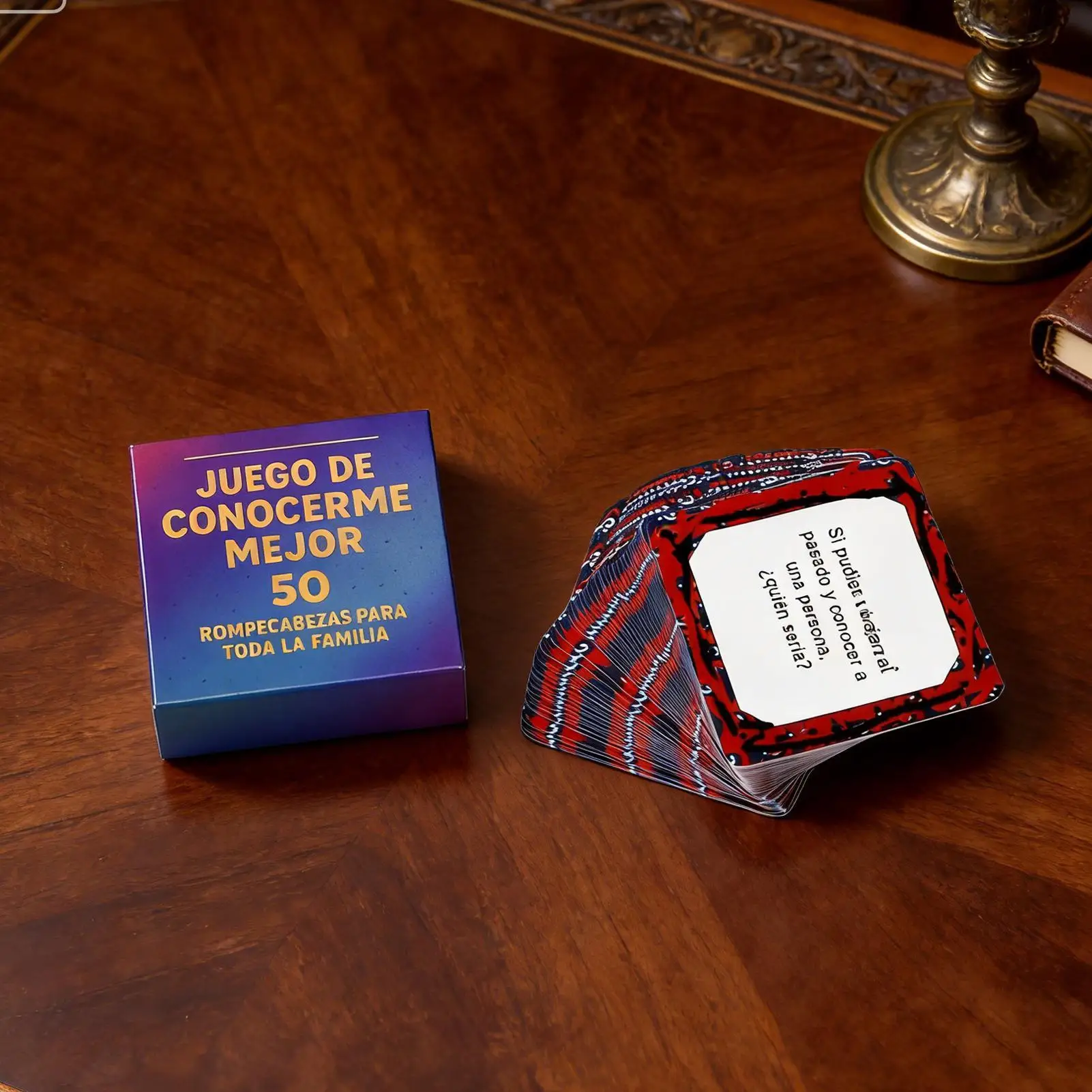 Cartas de conversación familiares en español para fiestas caseras - imagen 3
