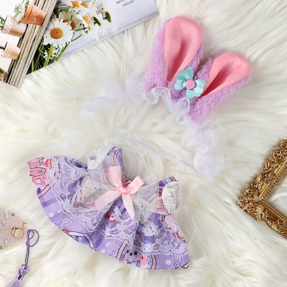 Vestido de princesita para muñeca de felpa – Diadema infantil - imagen 5
