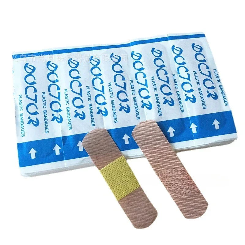 Tiritas infantiles de tela color piel – Para heridas y rasguños - imagen 4